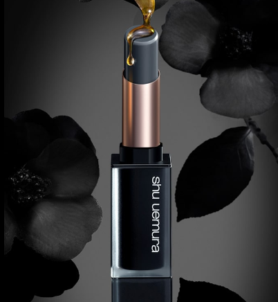 shu uemura「ルージュ アンリミテッド ブラック マット バーム」